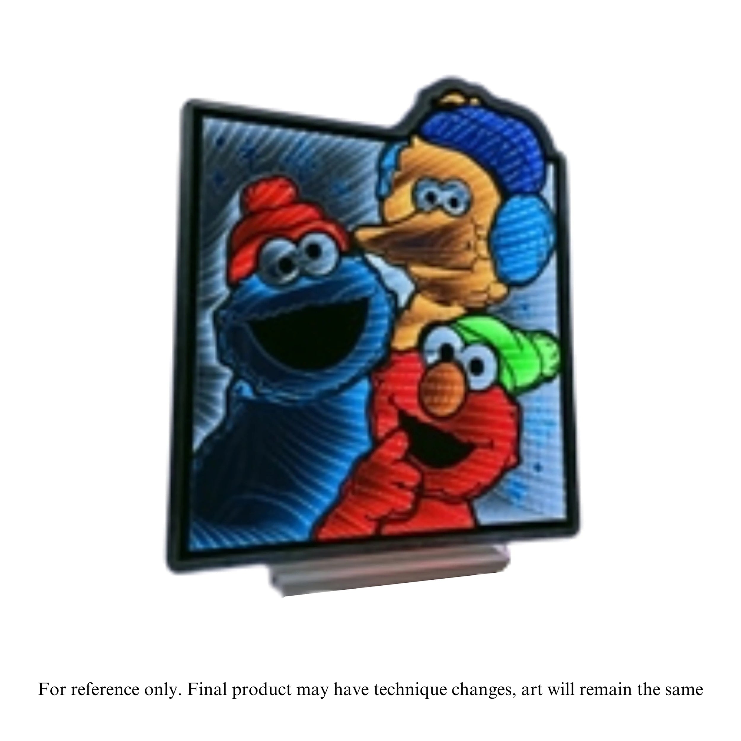 Sesame Street Characters Ekkolight 25”H Acrylic UL Plug