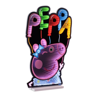 Hasbro Peppa Pig w/Balloons Ekkolight 28.5”H Acrylic UL Plug