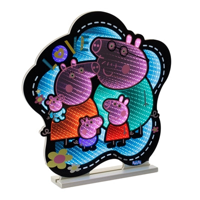 Hasbro Peppa Pig w/Family Ekkolight 24”H Acrylic UL Plug
