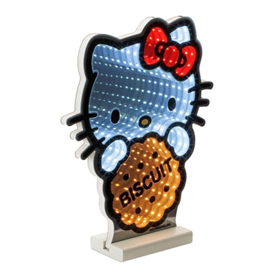 Hello Kitty w/Biscuit Ekkolight 12”H Acrylic UL Plug