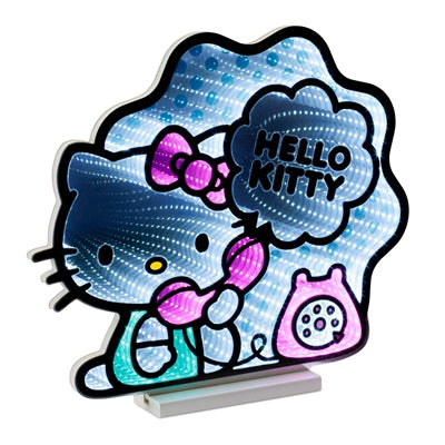 Hello Kitty w/Phone Ekkolight 16”H Acrylic UL Plug