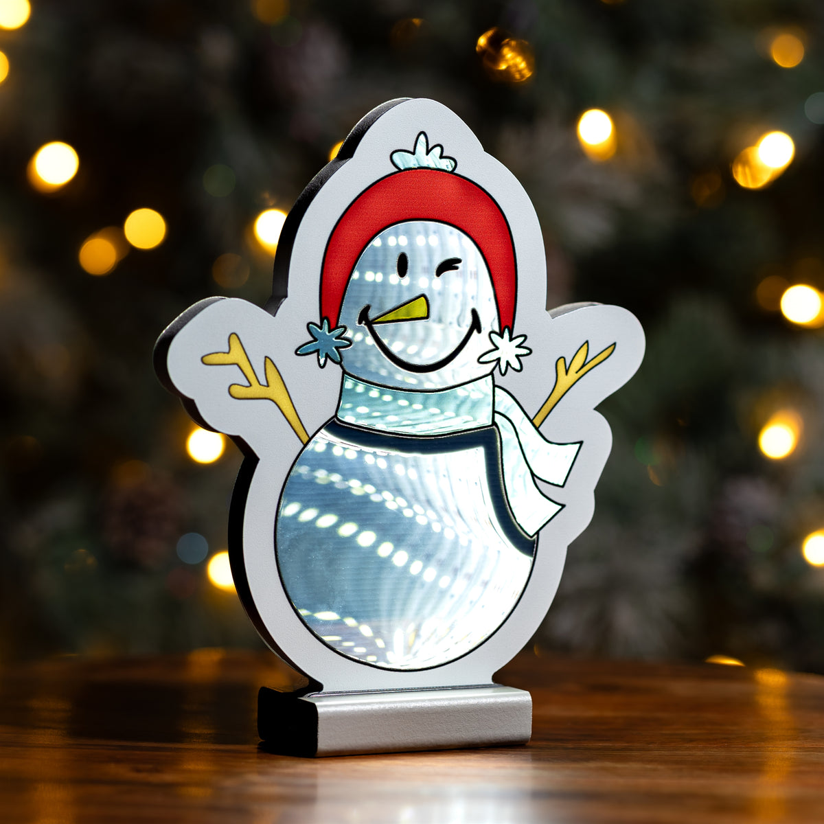 SmileyWorld® Snowman Ekkolight 8.75"H