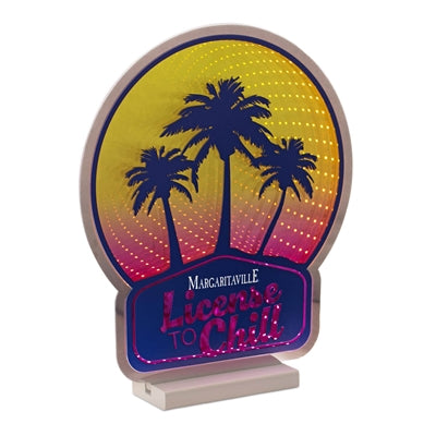 Margaritaville License to Chill 14”H Acrylic UL Plug