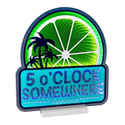 Margaritaville 5 o'Clock Somewhere Lime 17.5”H Acrylic UL Plug