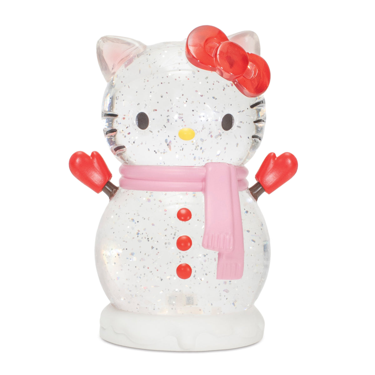 Hello Kitty Snowman Water Globe