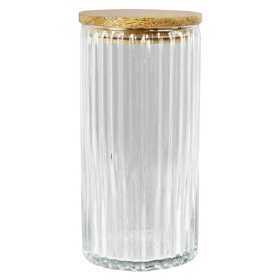 Ribbed Canister - Lrg