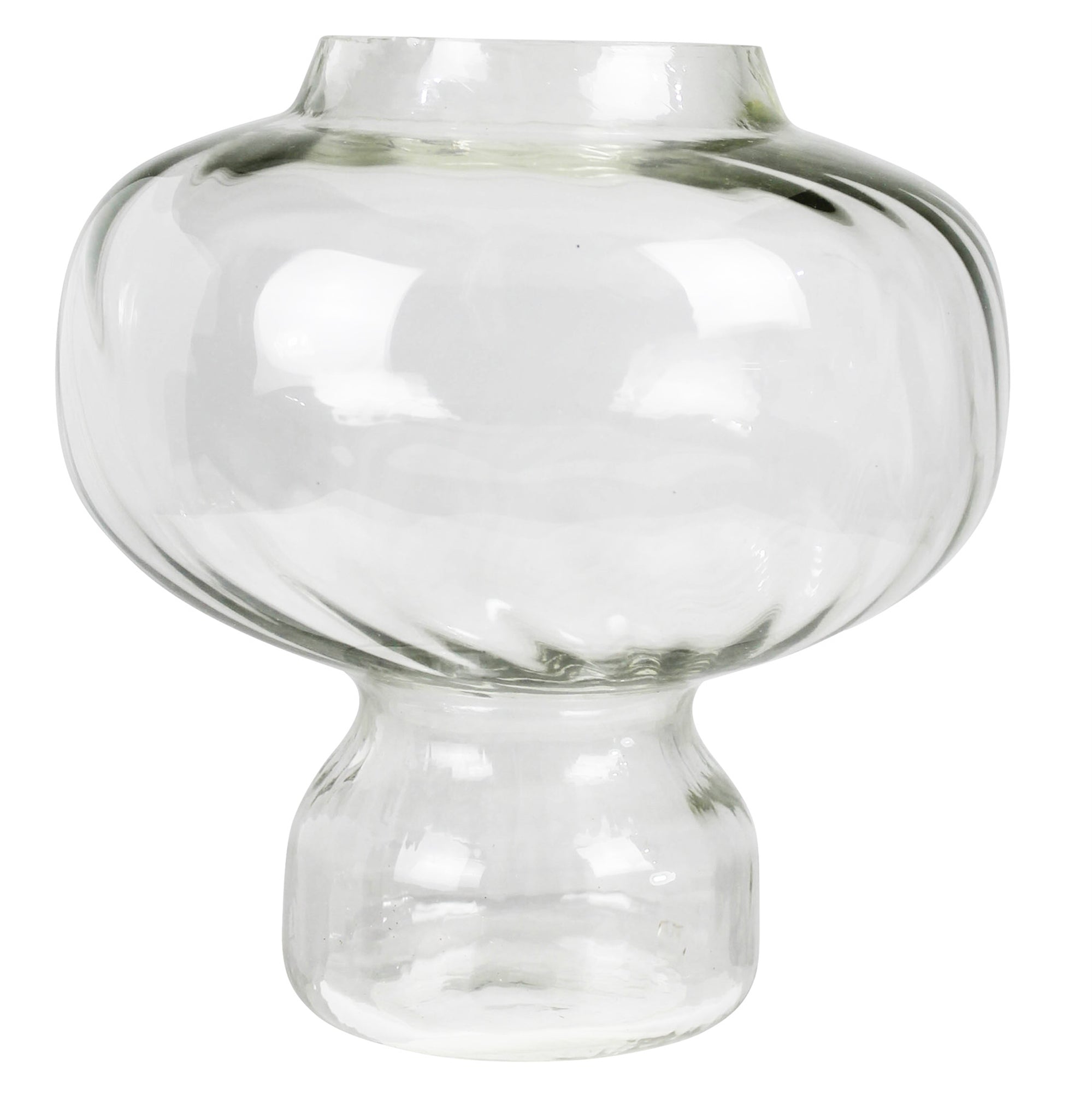 Swirl Vase, Glass - Lrg