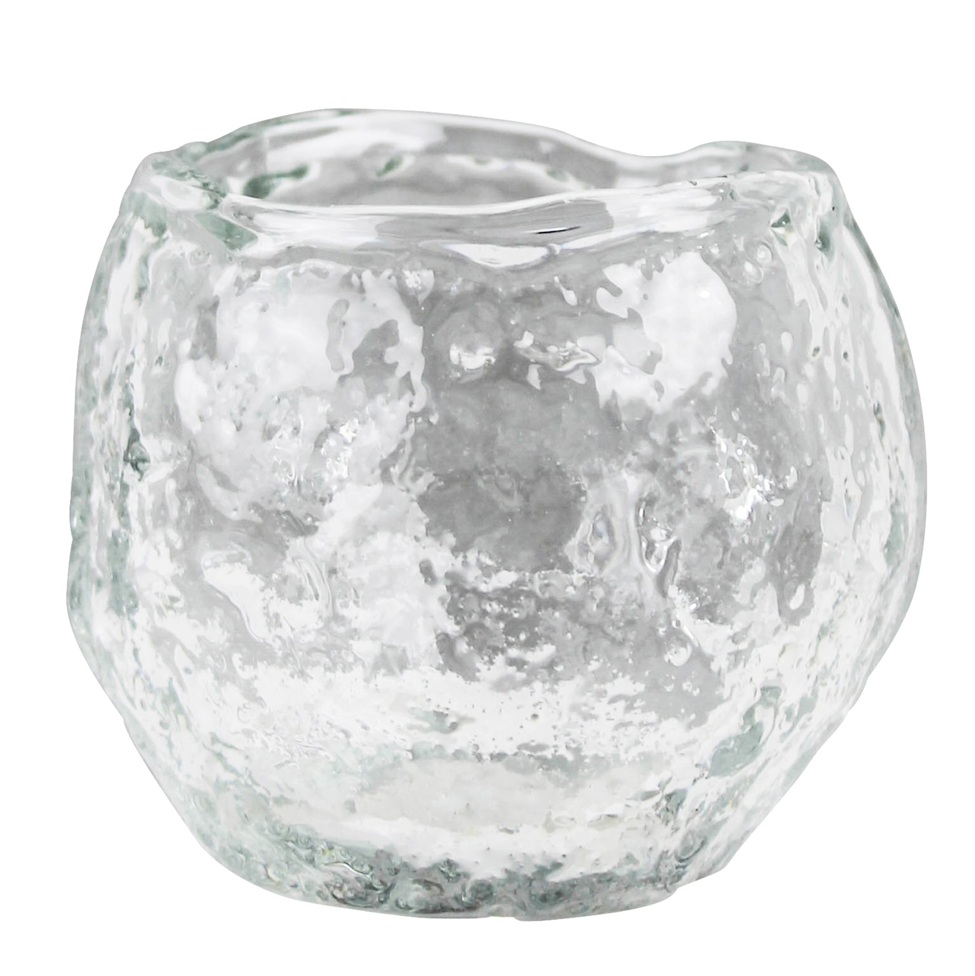 Organic Votive, Glass - Clear - Clear