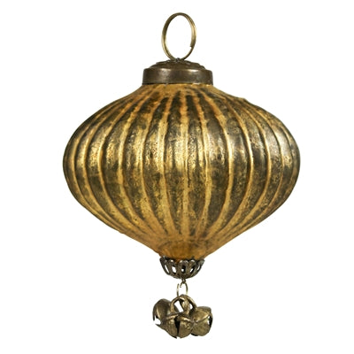 Ornament with Brass Tassels - Gold