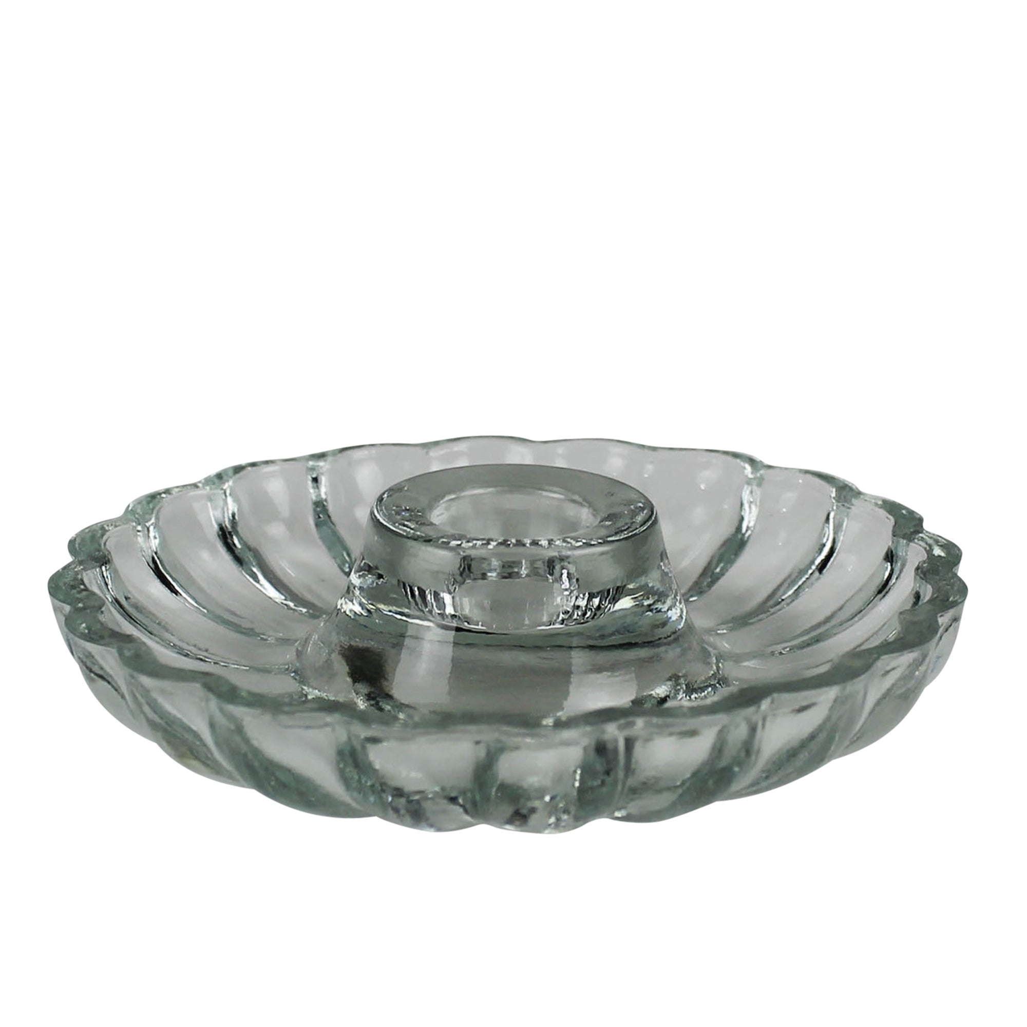 Pressed Glass Taper Holder