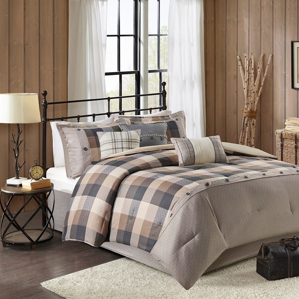 Ridge 7 Piece Comforter Set