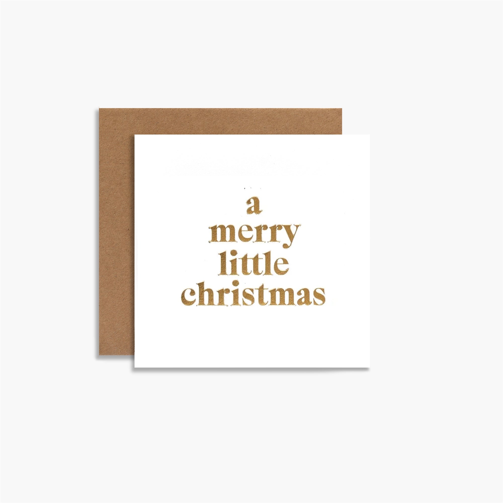 A Merry Little Christmas Gift Enclosure