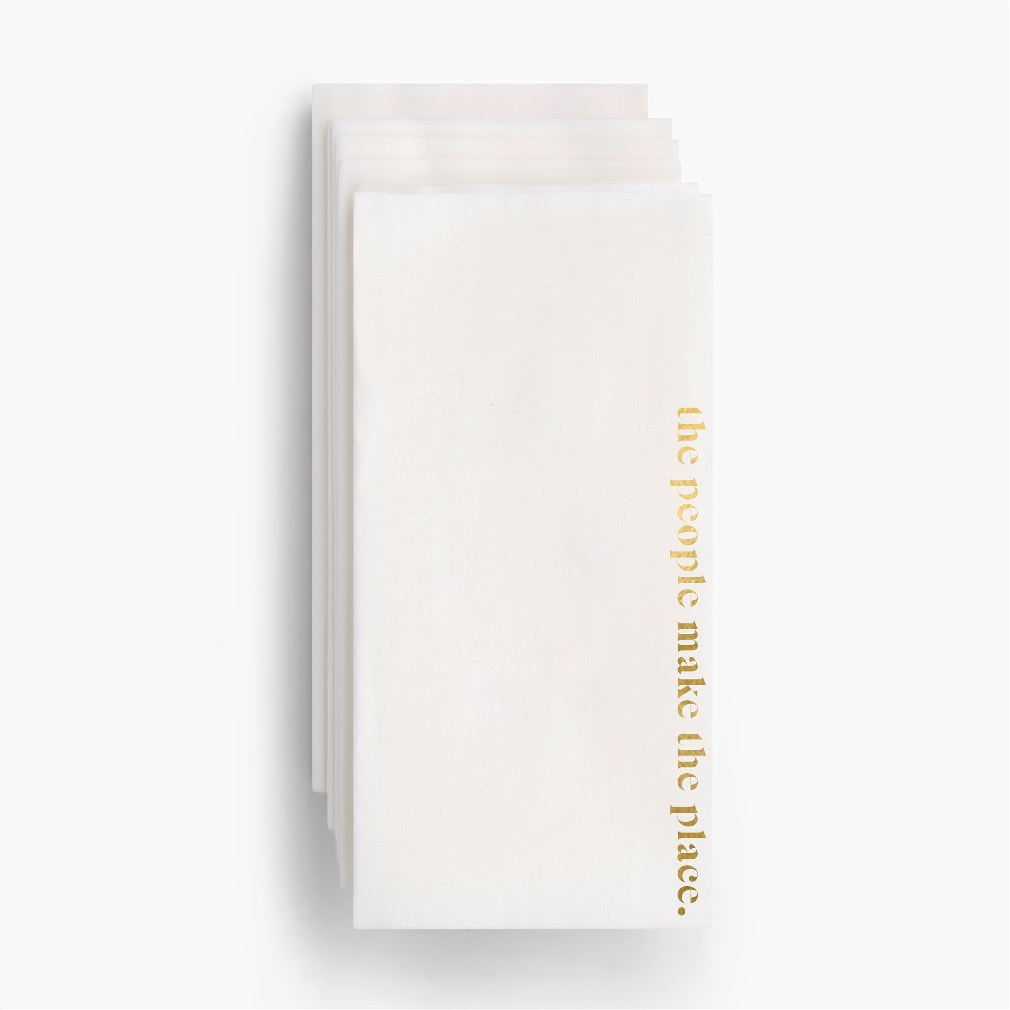 The People Make The Place Guest Towel Napkins - Set of 20