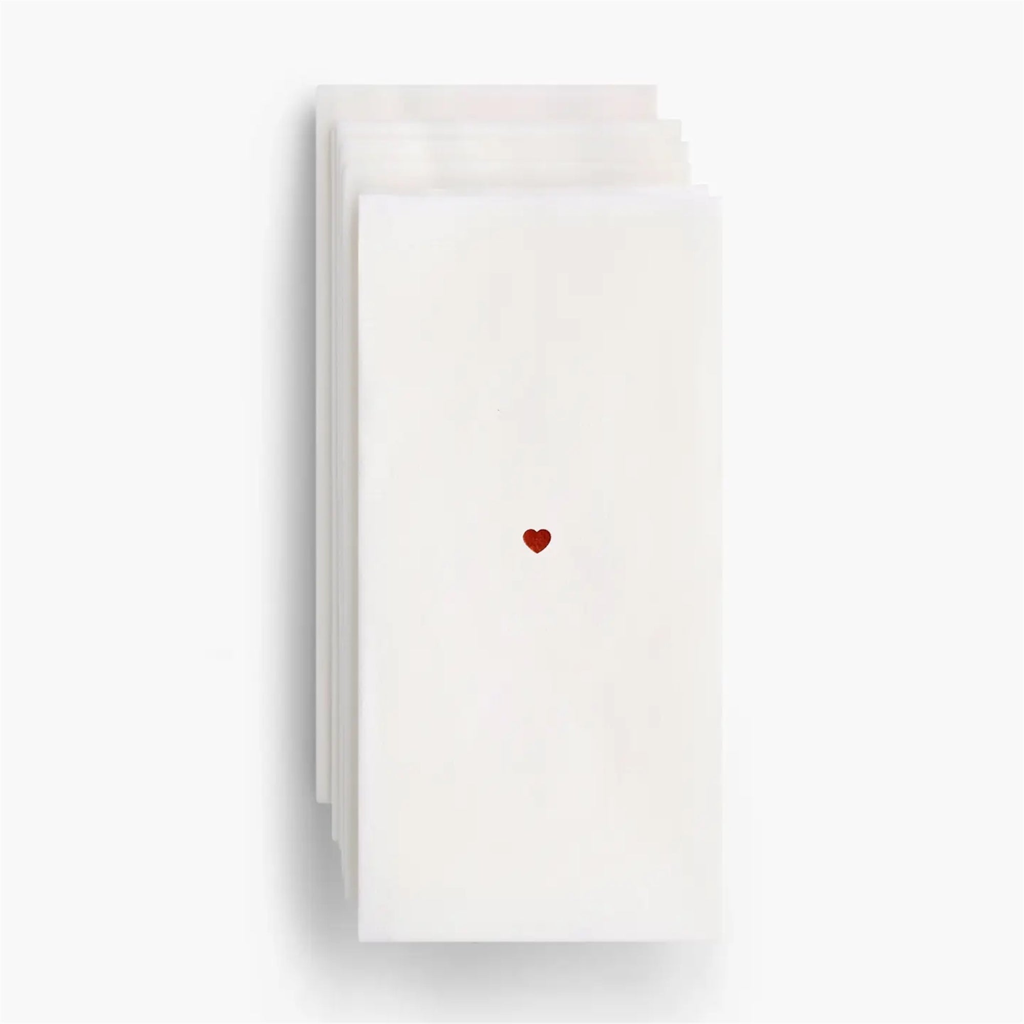 Red Heart Guest Towel Napkins - Set of 20