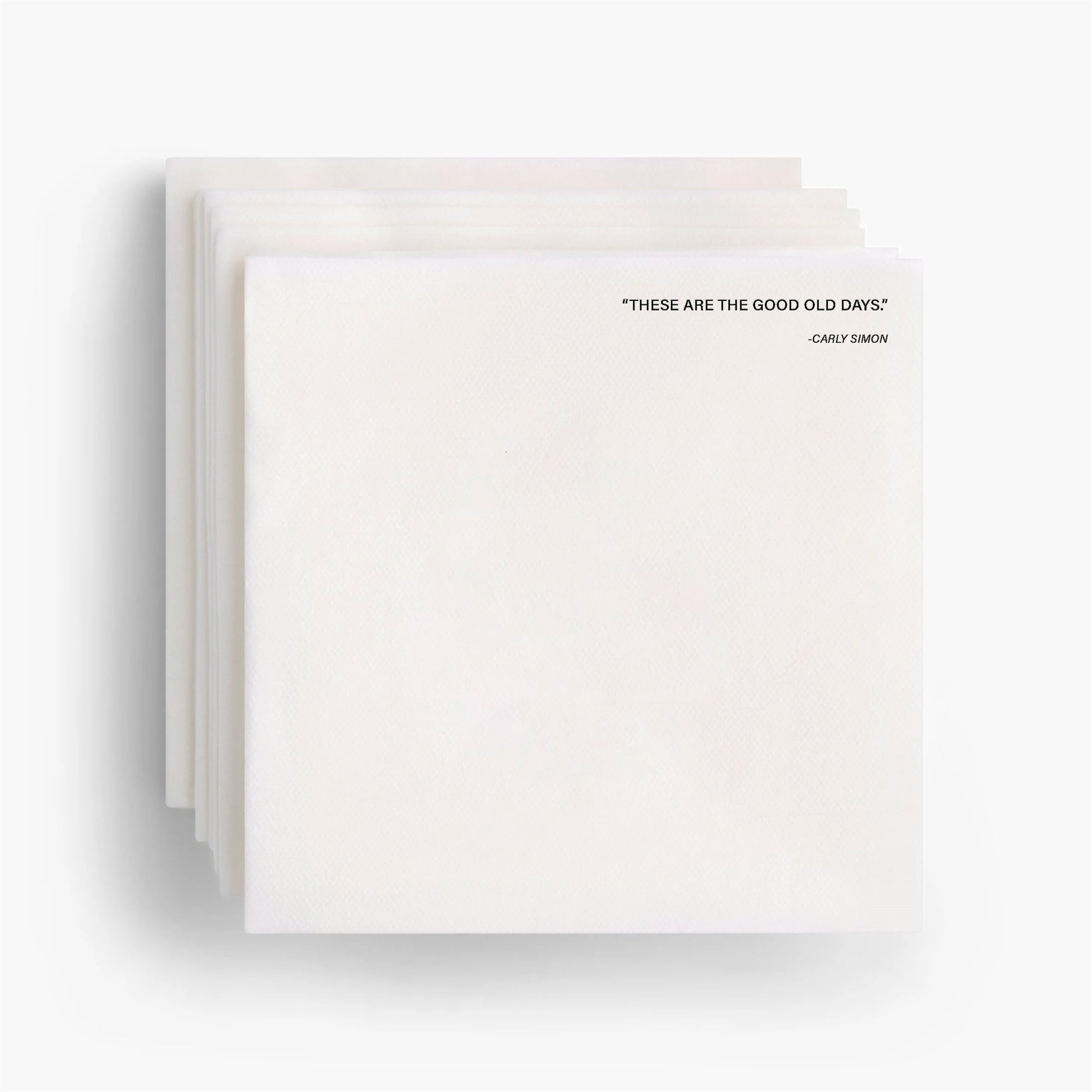 These Are The Good Old Days Cocktail Napkins - Set of 20