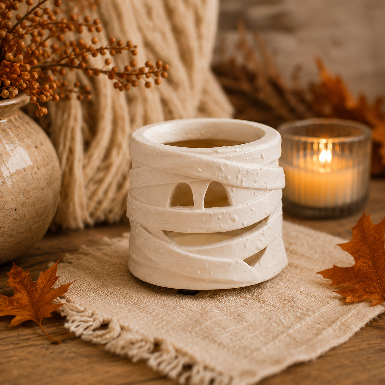 Terra-Cotta Mummy Lantern (S)