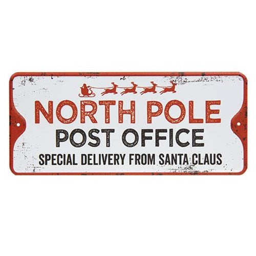North Pole Post Office Wall Decor