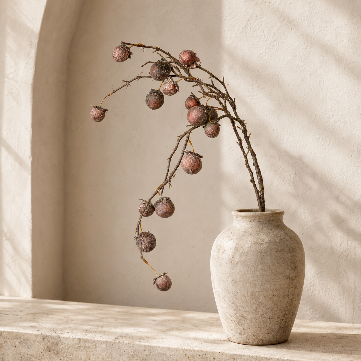 Chinaberry Burgundy Stem