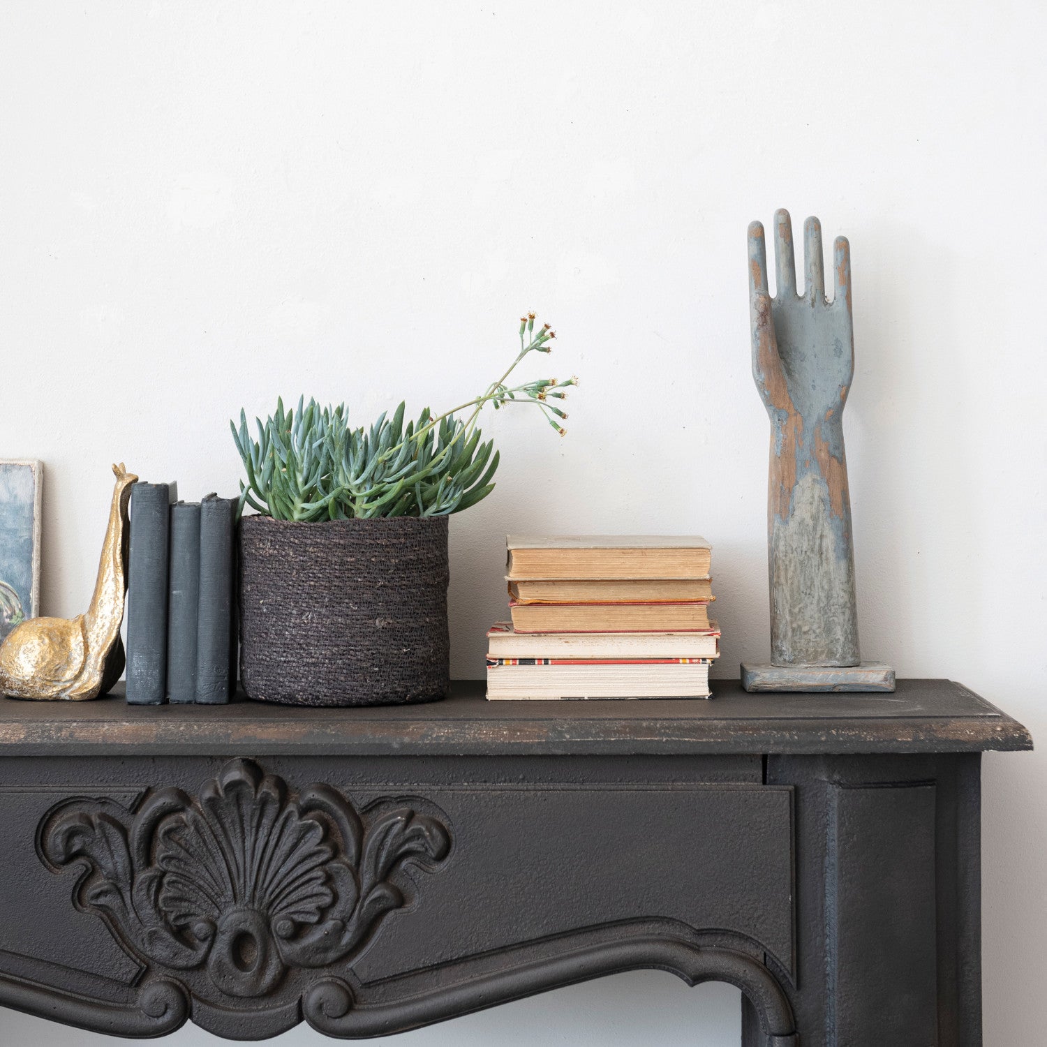 Found! - Wood Glove Mould on Stand