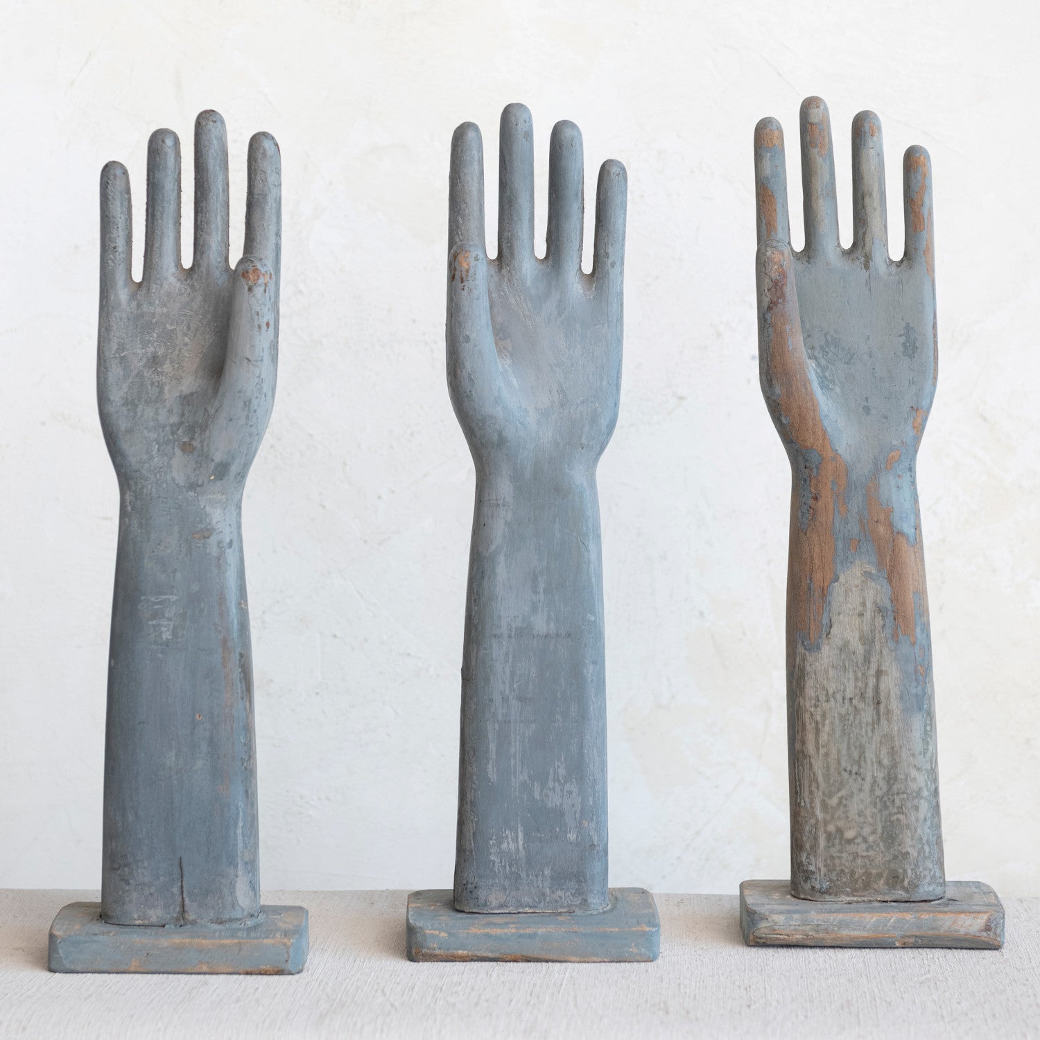 Found! - Wood Glove Mould on Stand