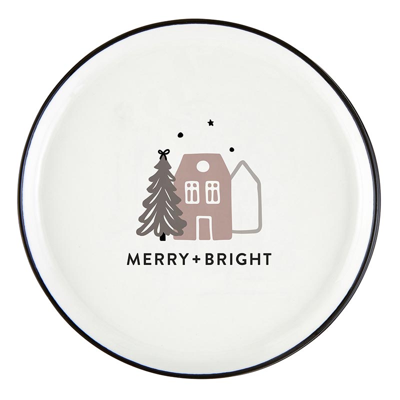 Holiday Appetizer Plates (S/4)