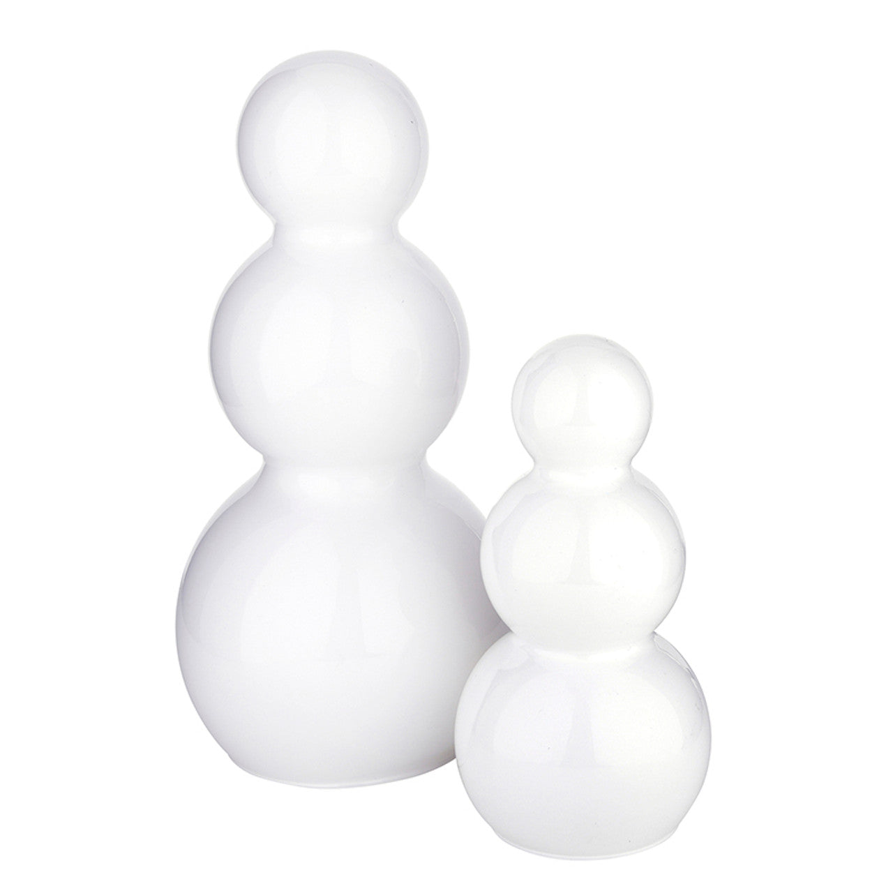Glass Snowmen (S/2)