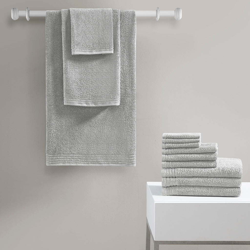 Big Bundle Cotton Tencel Blend Antimicrobial 6 Piece Towel Set