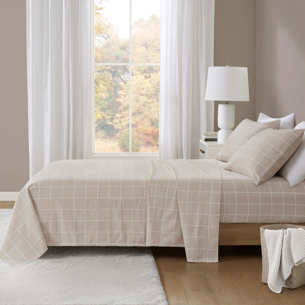 Oversized Flannel 4 Piece Sheet Set