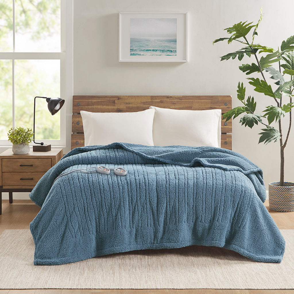 Sherpa Heated Blanket