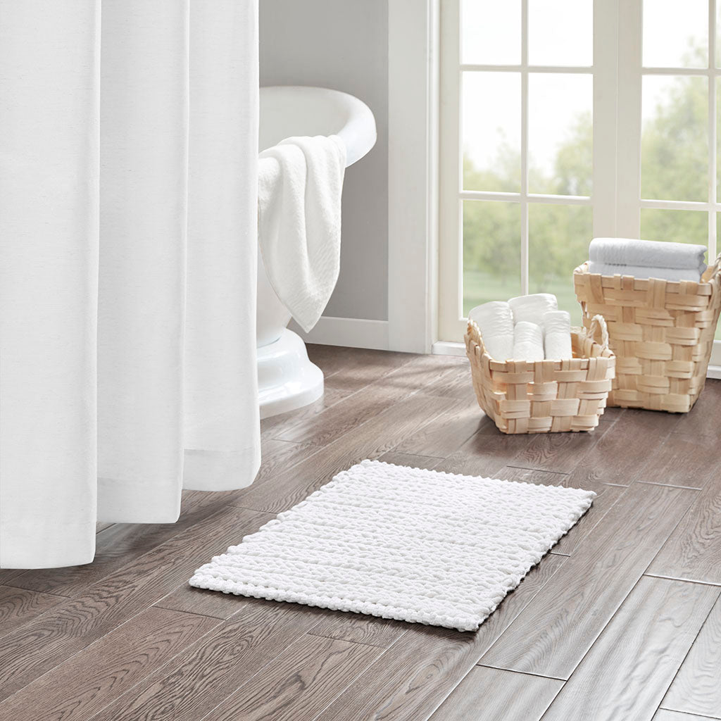 Lasso 100% Cotton Chenille Chain Stitch Rug