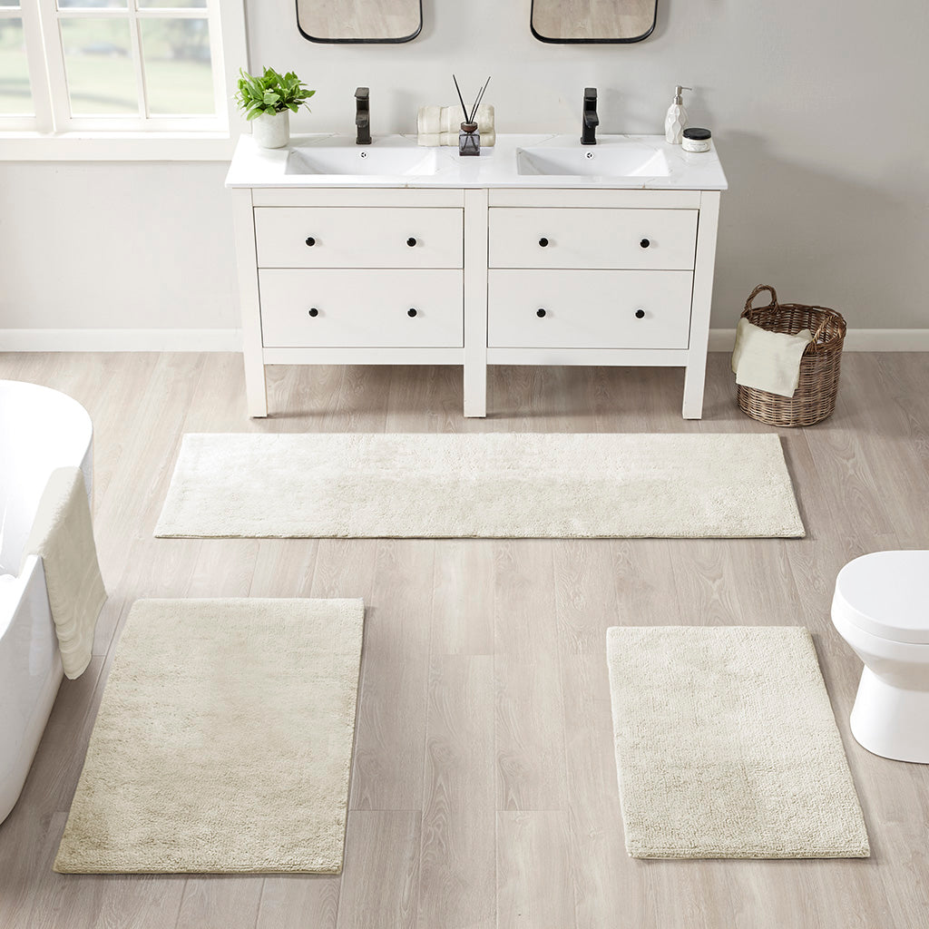 Plume Feather Touch Reversible Bath Rug