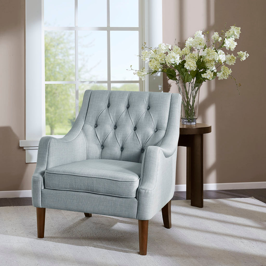 Qwen Upholstered Accent Armchair