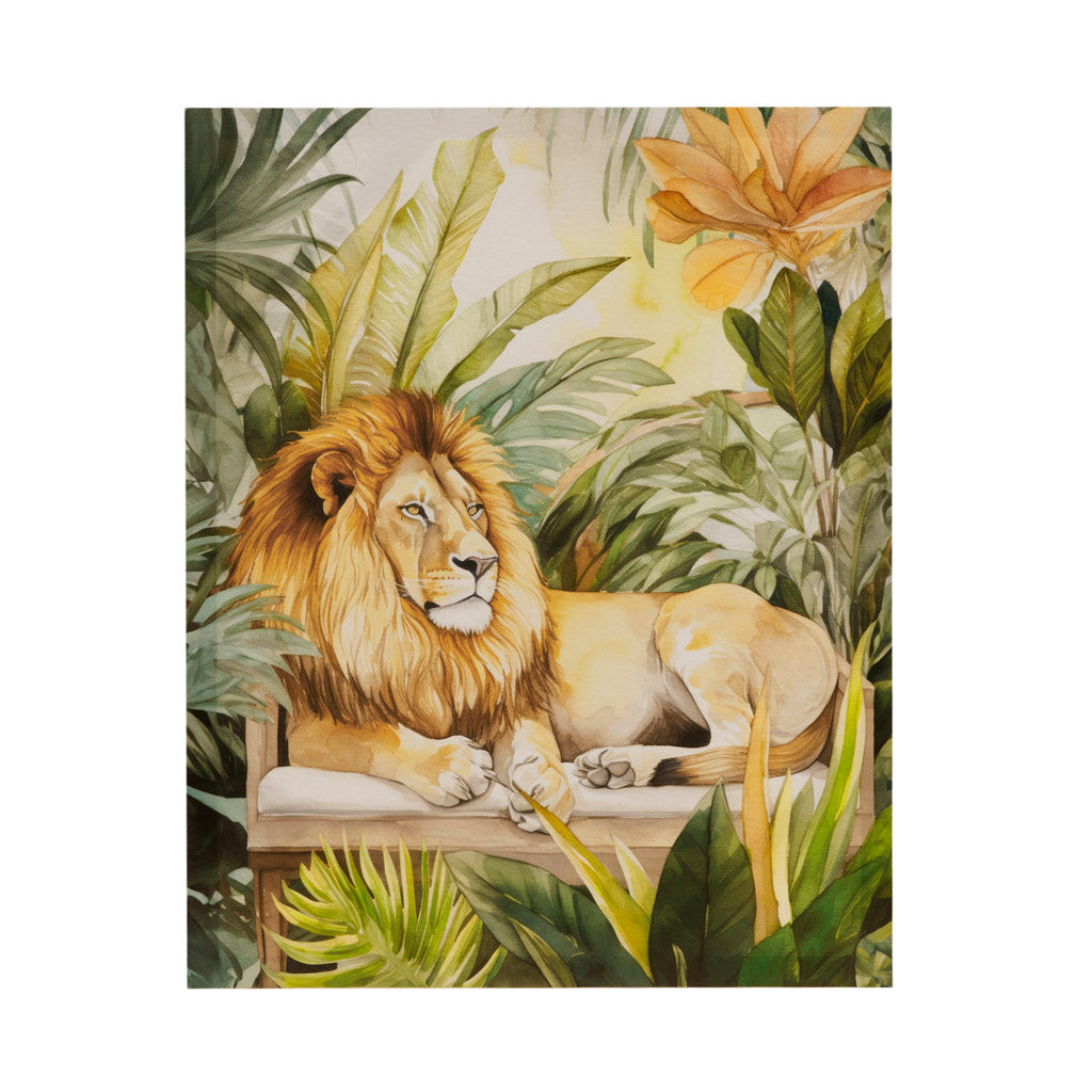 Jungle Feline Jungle Tiger Canvas Wall Art