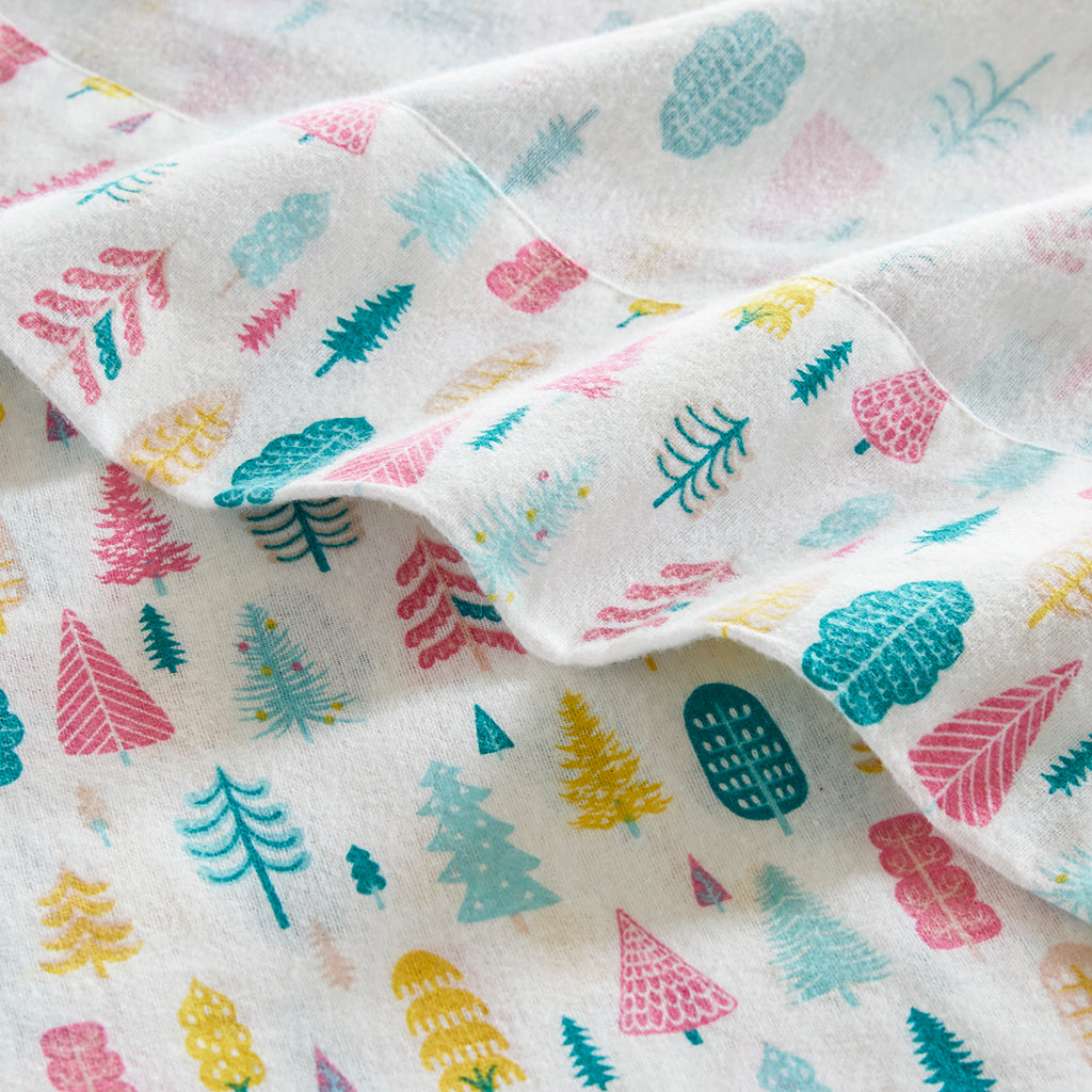 Cotton Flannel Printed Sheet Set