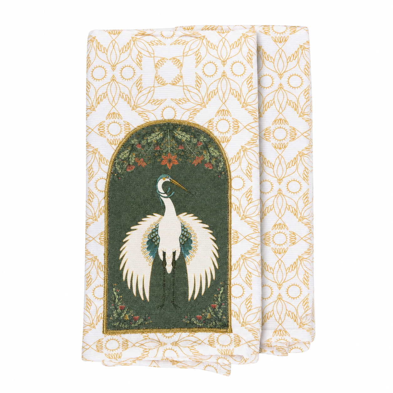 Nouveau Crane Kitchen Towel