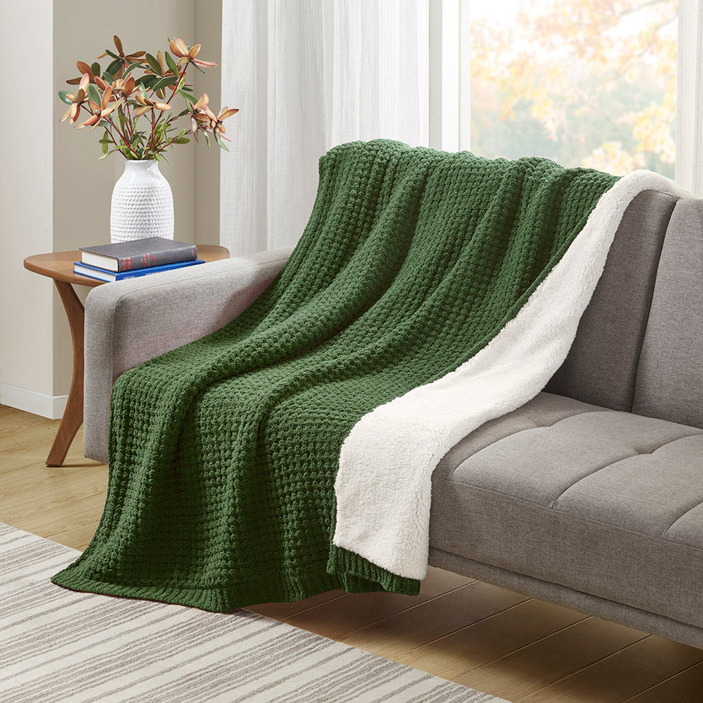 Rowan Waffle Knit Chenille Throw
