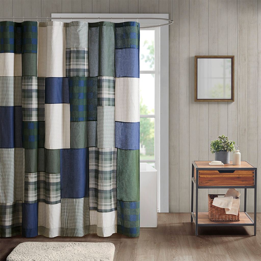 Mill Creek 100% Cotton Shower Curtain