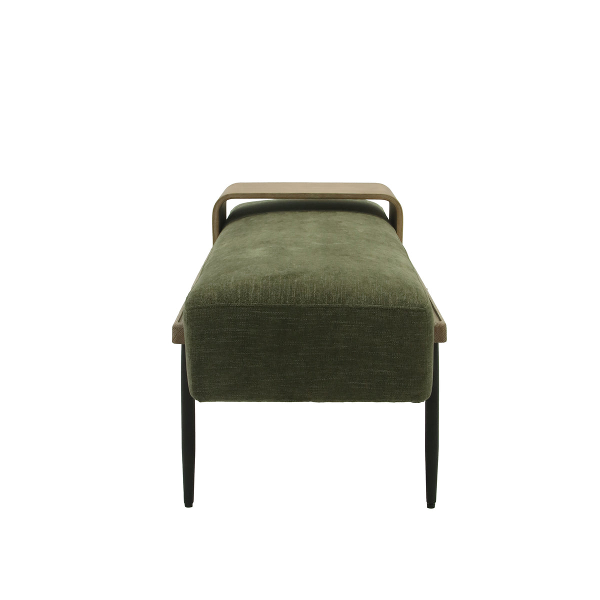 Cocktail Ottoman with slide tray