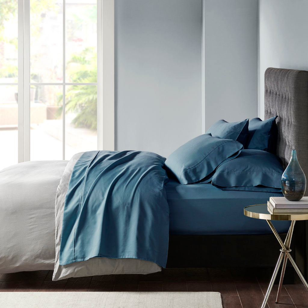 800 Thread Count Cotton Blend Sateen Sheet Set