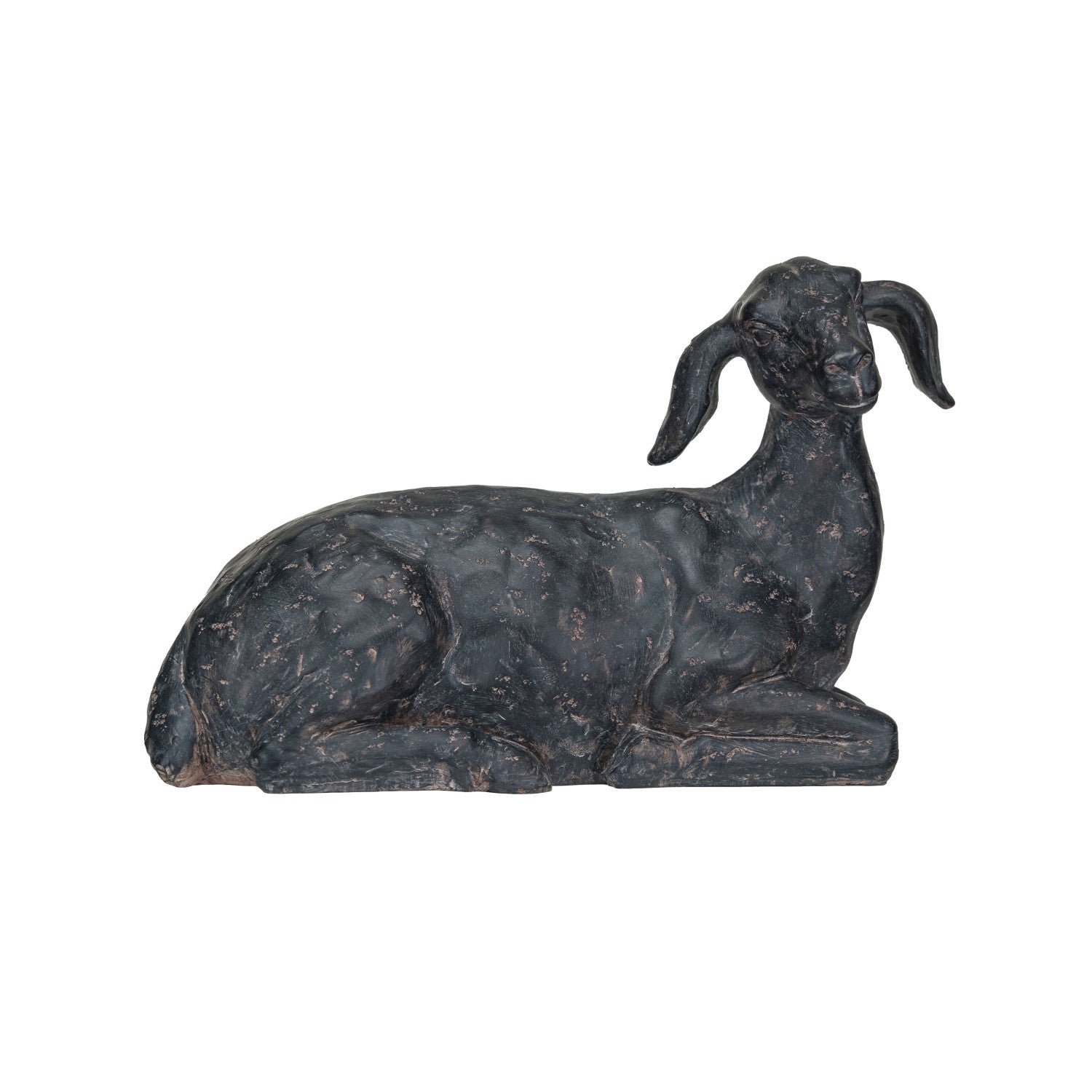 Distressed Laying Goat Accent