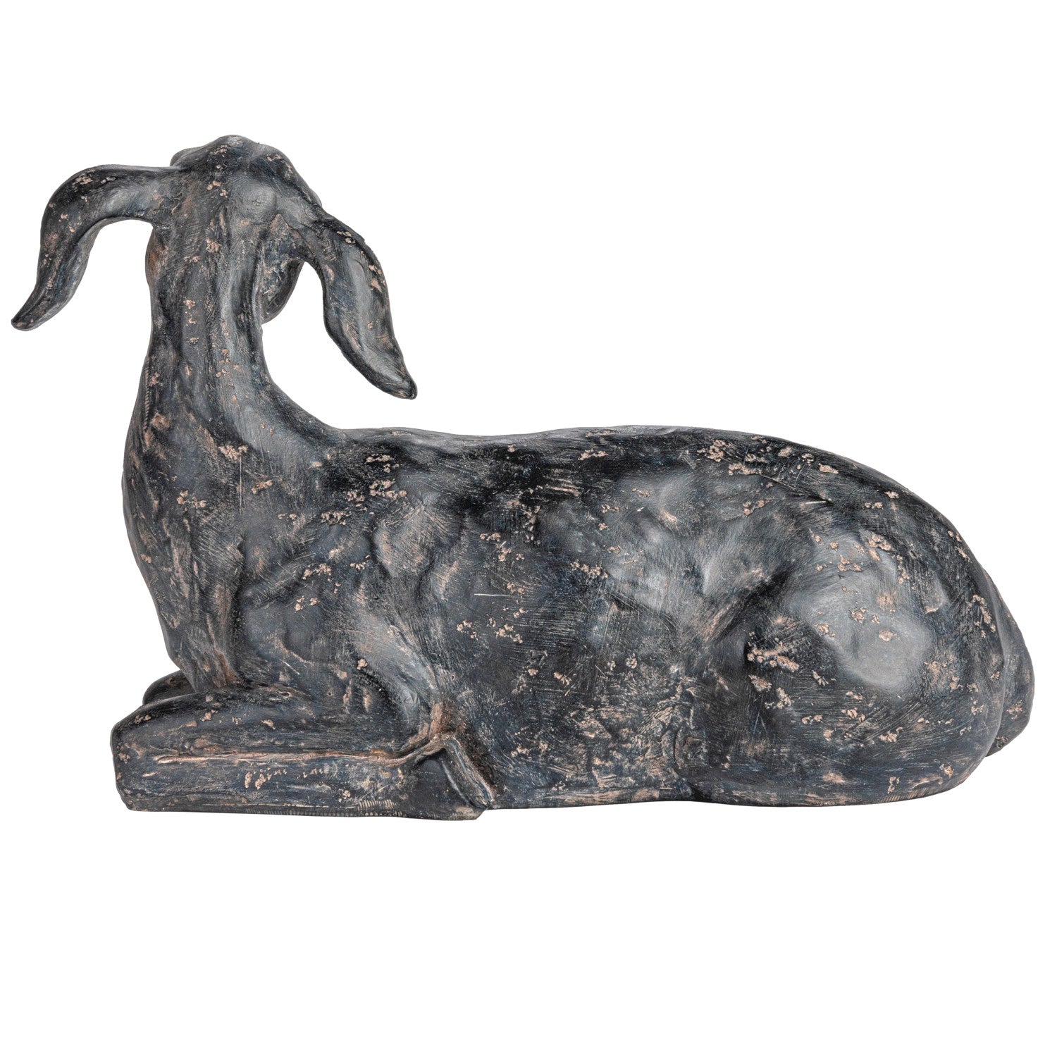 Distressed Laying Goat Accent
