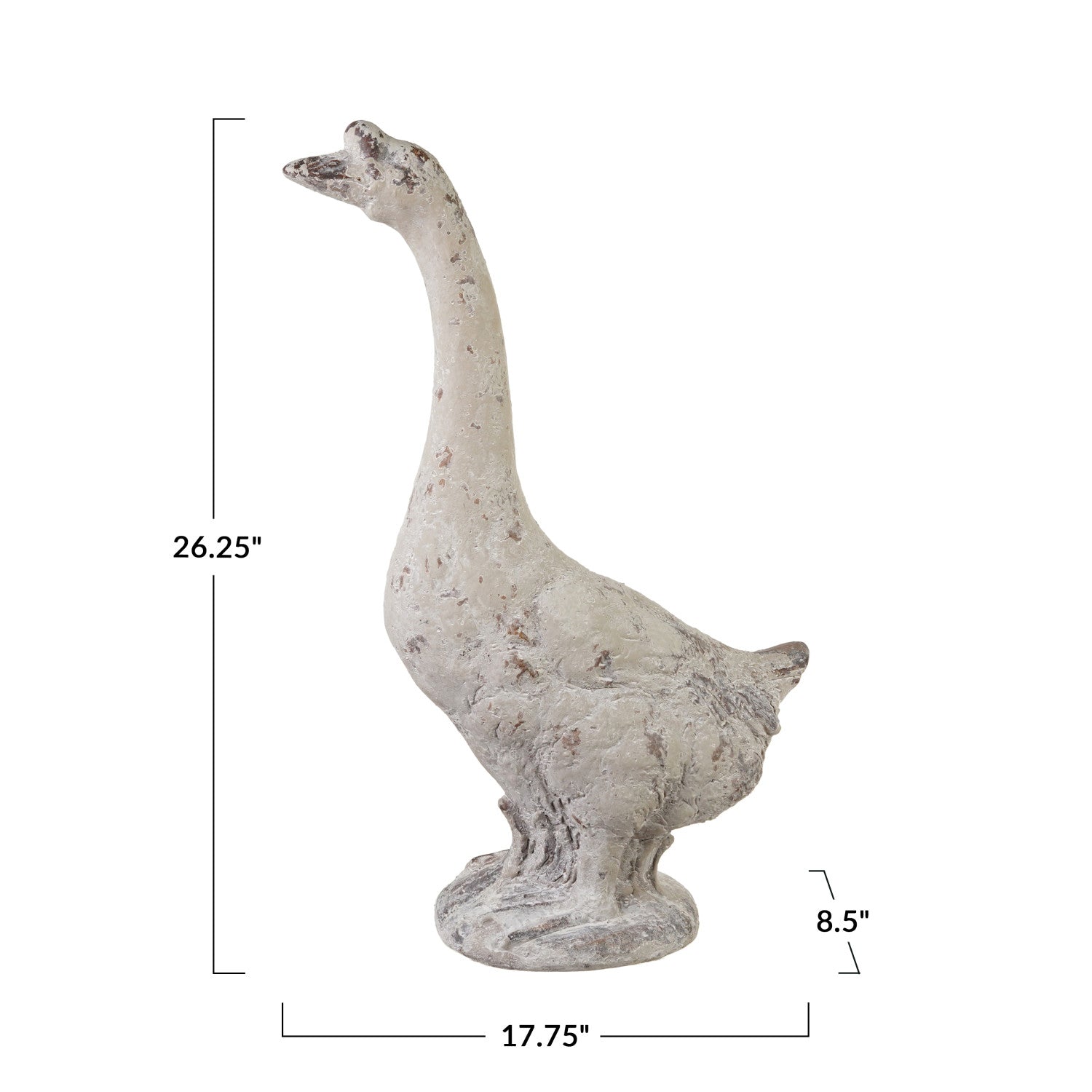 Heavily Distressed Goose