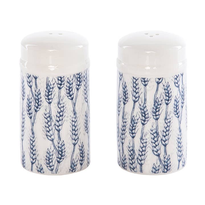 Blue Harvest Salt & Pepper Shakers