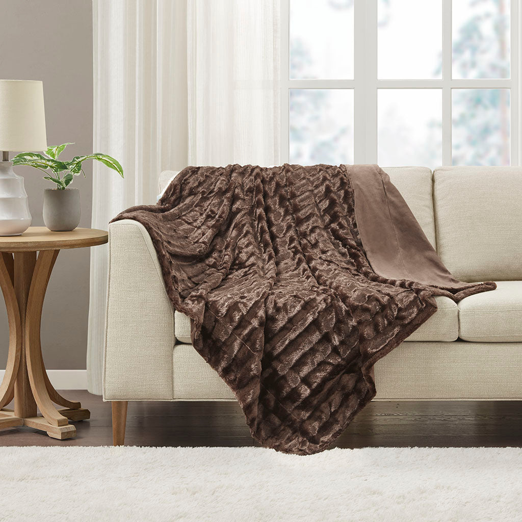 Duke Long Fur Throw