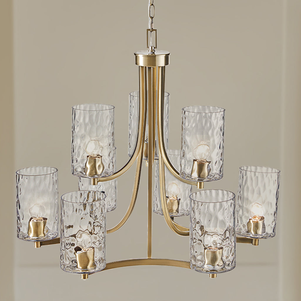Opulentia 5-Light Black Drum Shade Chandelier