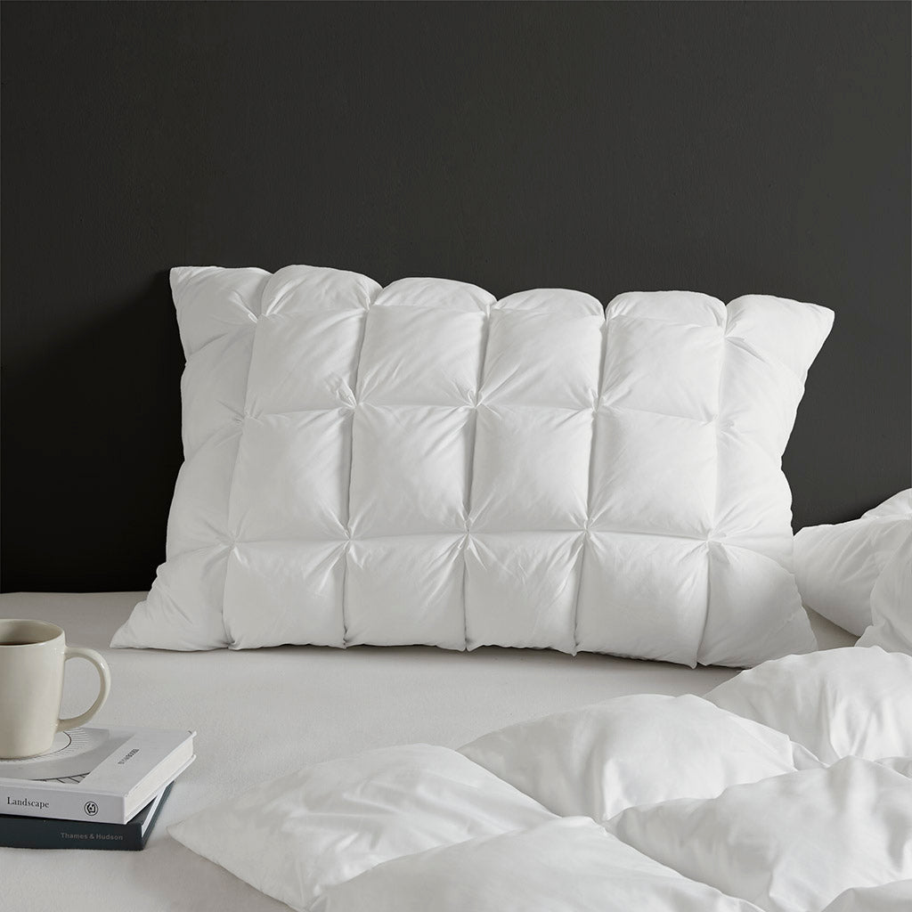 Stay Puffed Overfilled Pillow Protector Single Piece