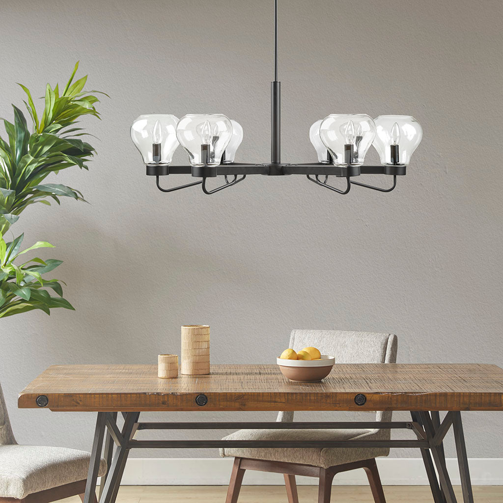 Devon 6-Light Metal Chandelier