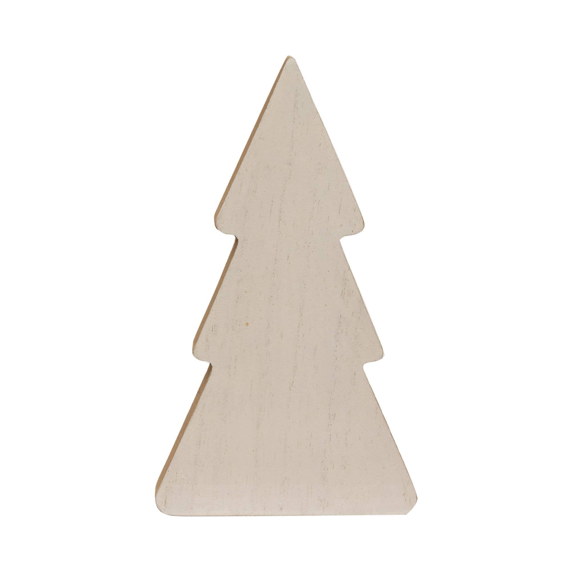 Plaid & Dot  Print Chunky Trees (S/3)