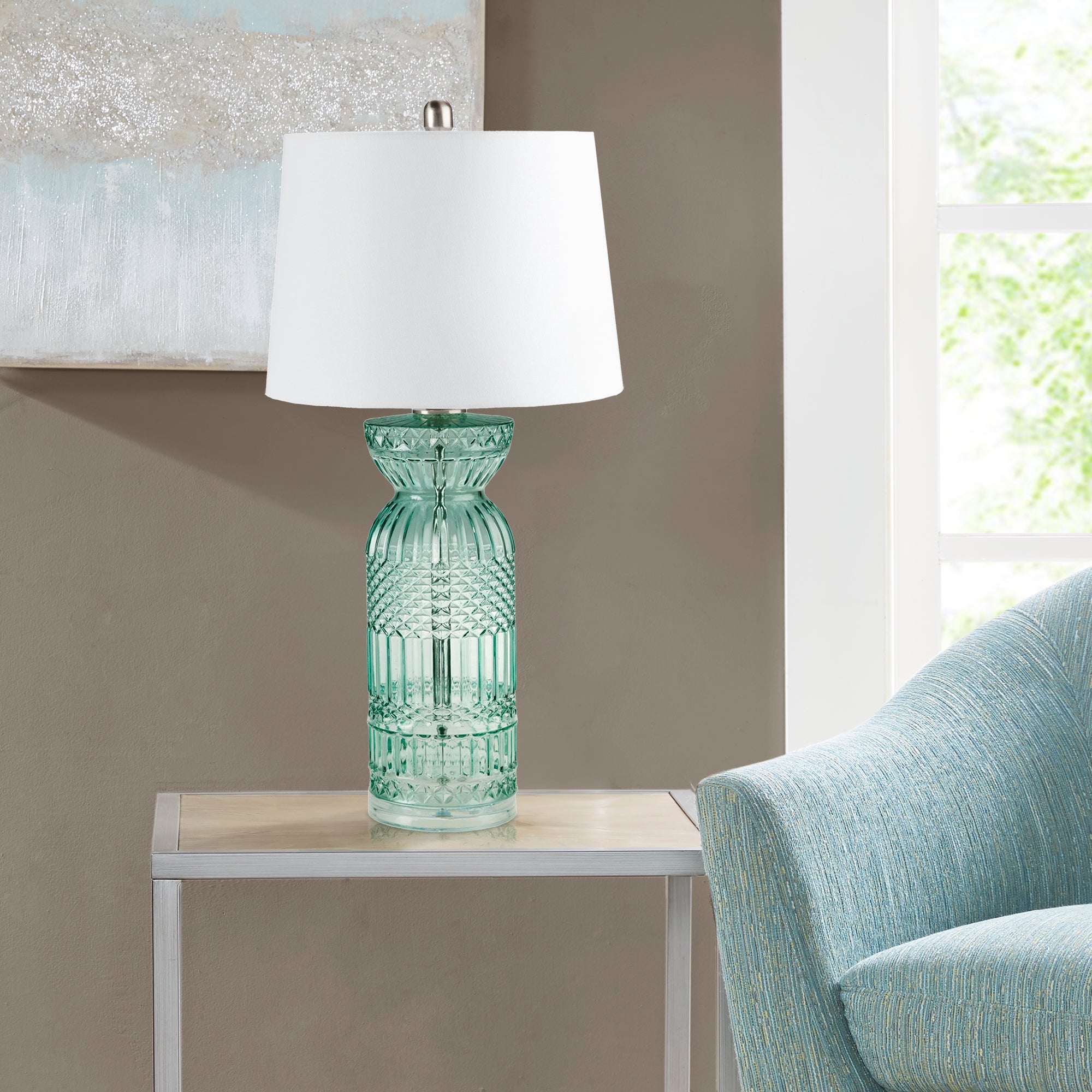 Luxuria Glass Table Lamp