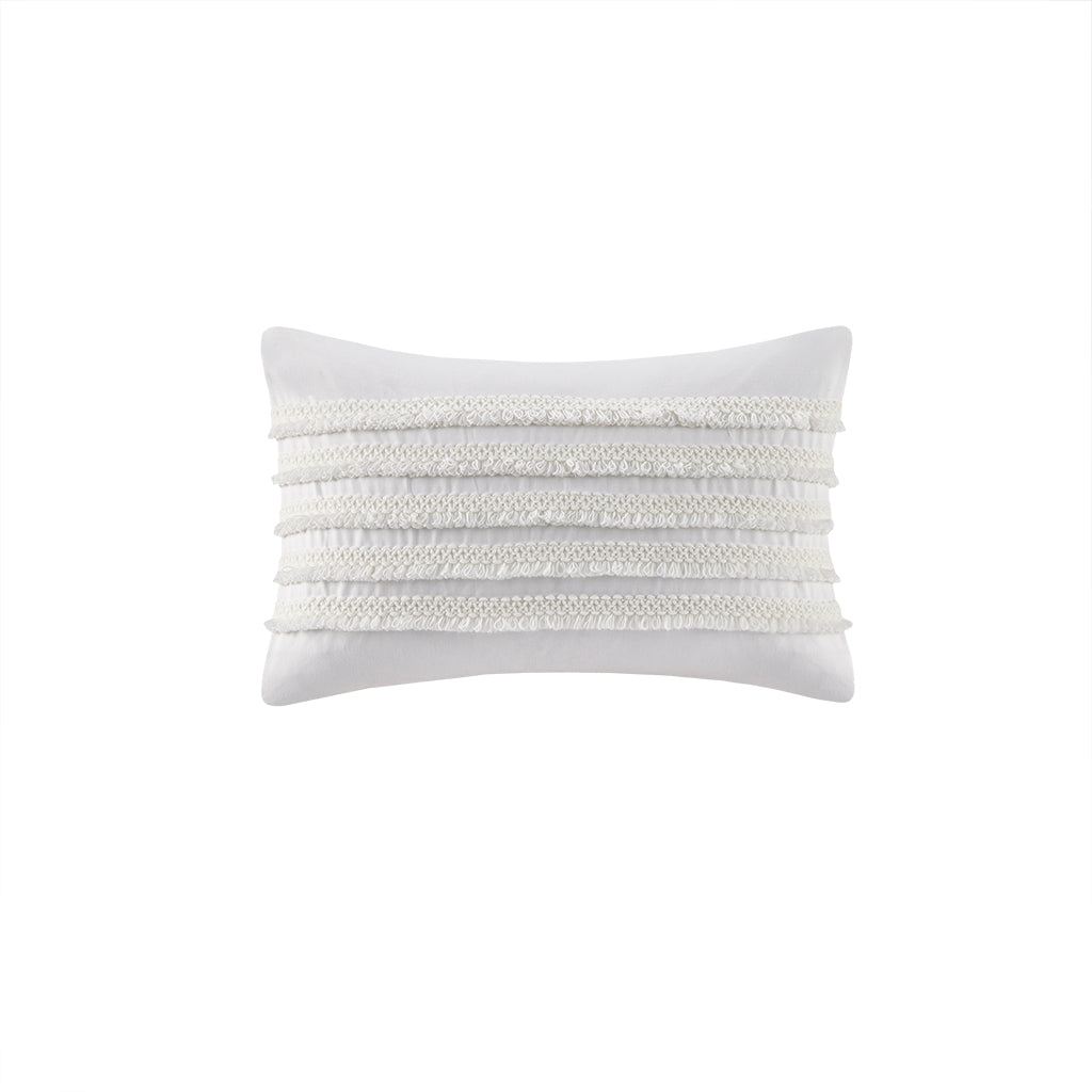 Daria Embroidered Square Pillow